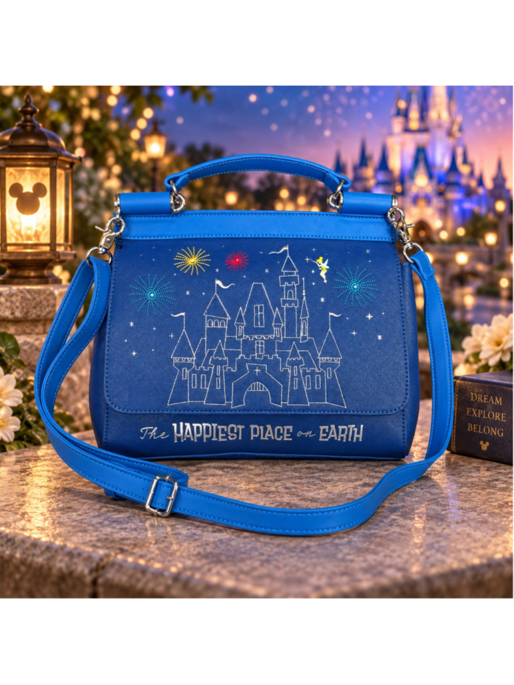 Loungefly Disneyland 65th Anniversary Happiest Place on Earth Women’s Handbag